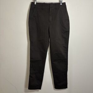 Gap Women's Downtown Khakis with Washwell Size 6 Tall Mojave Brown